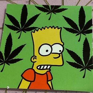New Bart Simpson Sticker